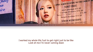 لیریک آهنگ رزی ازبلک پینک-روی زمین ROSÉ On The Ground Lyrics