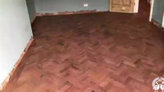 پروژه اجرا شده پارکت چوبی