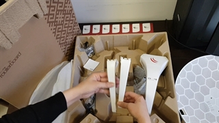 فیلم آنباکس رادیو Wireless Wire Dish