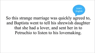 Learn English Through Story ★ Subtitles: The Taming of the Shrew (Level 4)