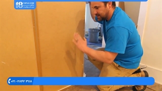 چگونگی برش و نصب کابینت MDF بر روی زمین و دیوار
