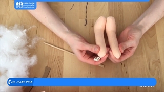 چگونگی دوخت لباس و کفش برای عروسک روسی