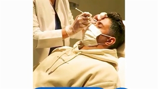 فیلم تزریق بوتاکس به پیشانی کاشت ابرو