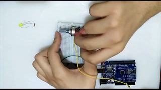 آموزش آردینو قسمت چهارم:کار با پتانسیومتر-تنظیم سرعت چشمک زدن