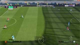 نیمه دوم شبیه سازی بازی منچستر سیتی - منچستر یونایتد ( دربی منچستر ) در بازی PES 2017