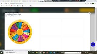 Bitcoin Mining with Satoshi Hero 250,000 Satoshi Wheel of Fortune