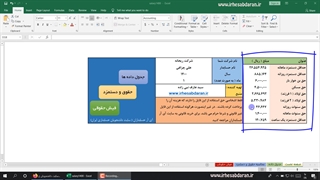 دانلود فایل اکسل حقوق و دستمزد 1400 + بخشنامه های سال جدید