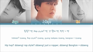 BTS RM, SUGA, j-hope 'DDAENG (땡)' Lyrics