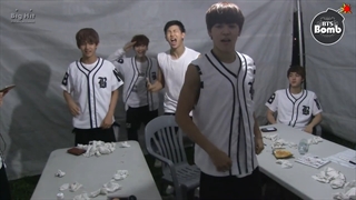 بنگتن بمب ۳۳ بی تی اس bts bangtan bomb EP 33 Jimin's 'GIRL'S DAY- FEMALE PRESIDENT' dance + ( زیرنویس فارسی )