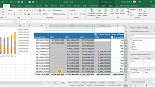 Excel-Persian Date Group in Pivot Table