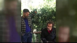 تکه ای از پشت صحنه مجموعه پایتخت ۶(شیاف خوردن ارسطو)