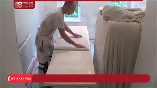 آموزش نصب کاغذ دیواری - کاغذ دیواری برای اتاق