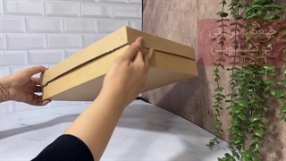 جعبه شیرینی دوکیلویی ۲۷*۳۷ کرافت