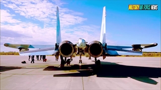 ویدیویی از پرواز جنگنده سوخو ۳۵ اس روسی