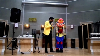 اجرای نمایش فوق العاده کودکانه در برنامه ارگانی