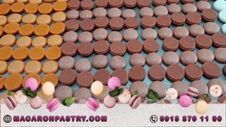 فروش شیرینی ماکارون با طعم اصیل فرانسوی در ماکارون پاستری