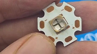 ال ای دی 4 چیپ 5 وات ماوراء بنفش 390 الی 395 نانومتر7 الی 8 ولت