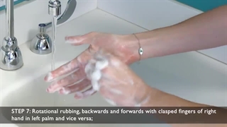 نحوه شستن دست ها در کلینیک دندانپزشکی