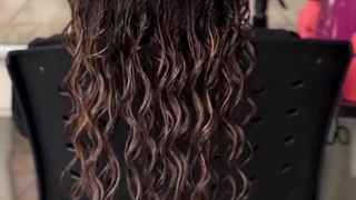 آموزش استایل کردن مو فر در فرفری سنتر