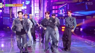 اجرای آهنگ TROUBLEازEVNNE میکس از KBS