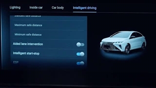 بررسی آپشن های خودرو Arrizo 6 GT