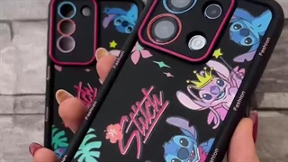 قاب گوشی آیفون سولید یووی خانواده استیچ همراه با آویز