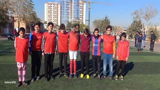 فعالیتهای ورزشی دبیرستان شهیدمدنی