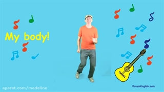 انیمیشن ها و کارتون های سطح بندی شده آموزشی سطح فرست فرندز 2 (parts of body3)