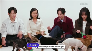 بازیگران سریال اسکویید گیم مصاحبه با توله سگ ها(((((: